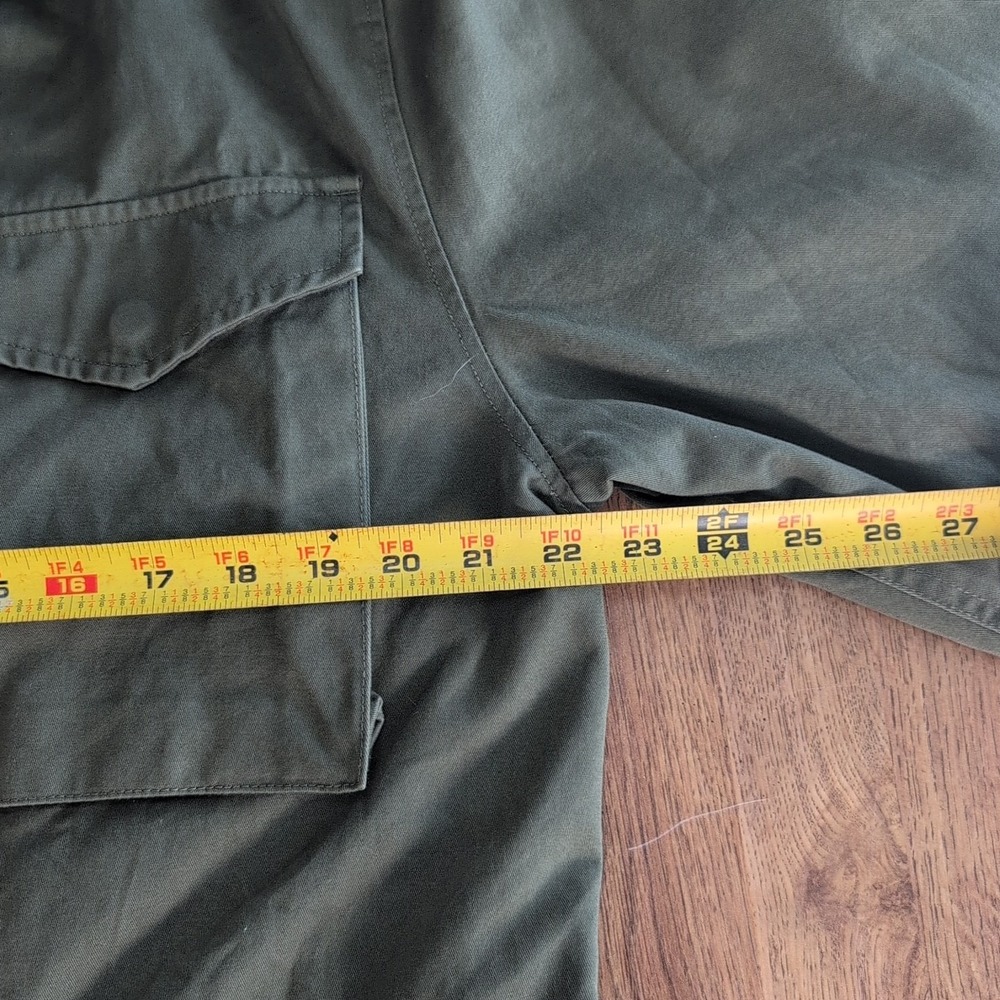 Uncle Fu Co Jacket Mens XXL Military‎ Parka Retro Maden Ameka Ji Wear Green Camo - Picture 8 of 10